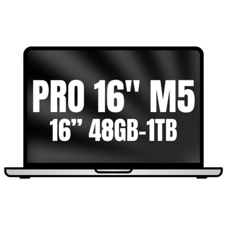 Apple Macbook Pro 16″/ M5 Pro 18-Core CPU/ 48GB/ 1TB SSD/ 20-Core GPU/ Plata