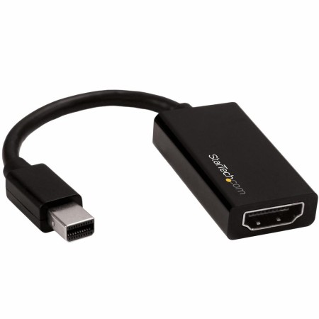 Adaptador  mini dp a hdmi 4k startech macho - hembra -  negro