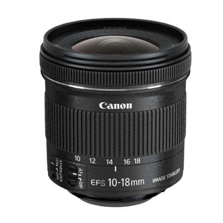 Objetivo canon ef - s 10 - 18 f - 4.5 - 5.6 is stm