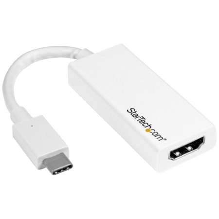 Adaptador usb tipo c a hdmi startech macho - hembra -  blanco