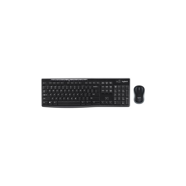 Teclado + mouse logitech mk270 wireless inalambrico ingles uk