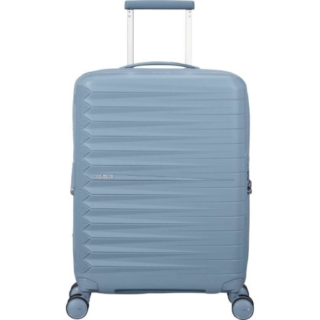 Maleta de Cabina American Tourister FastForward Spinner Expansible 55cm/ 55x40x23cm/ 4 Ruedas/ Azul