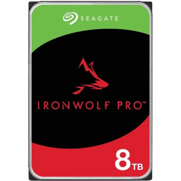 Disco Duro Seagate IronWolf Pro NAS ST8000NT001 8TB/ 3.5″/ SATA III/ 256MB
