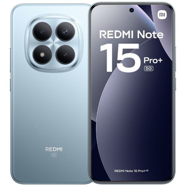Smartphone Xiaomi Redmi Note 15 Pro Plus 8GB/ 256GB/ 6.83″/ 5G/ Azul Glaciar