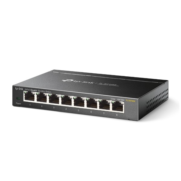 Switch 8 puertos tp - link tl - sg108s 10 - 100 - 1000
