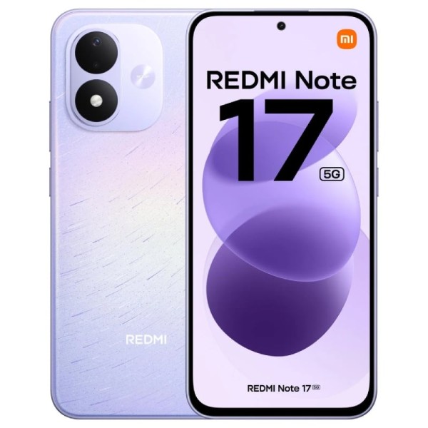 Smartphone Xiaomi Redmi Note 17 6GB/ 256GB/ 6.99″/ 5G/ Púrpura