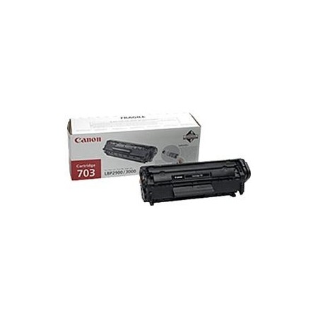 Toner canon 703 negro 2000 páginas lbp2900 -  lbp3000