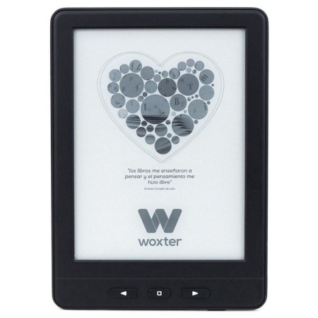 Libro Electrónico Ebook Woxter Scriba Paperlight TP/ 6″ tactil retroiluminado Tinta Electrónica/ Negro