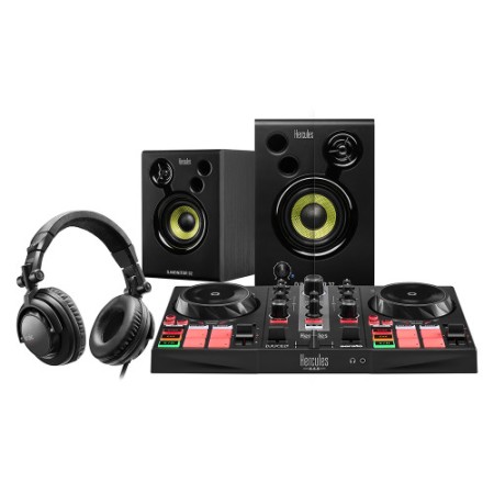 Mesa de mezclas hercules consola dj learning kit mk2