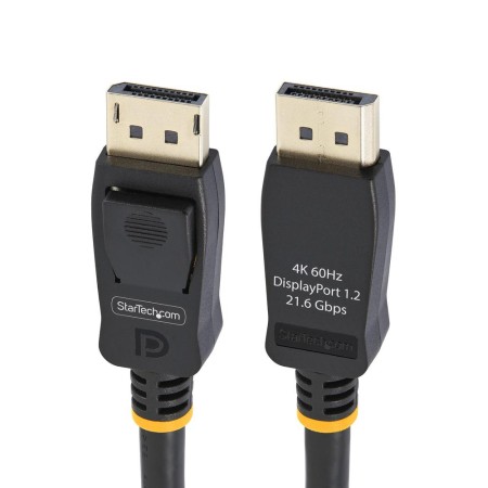 Cable displayport 4k startech 2m - macho - macho - negro