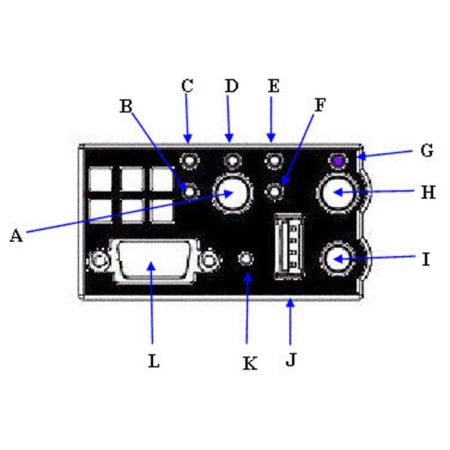 Carcasa servidor intel axxrackfp