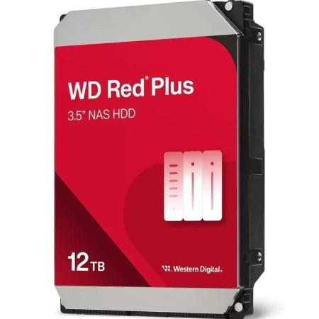 Disco Duro Western Digital WD Red Plus NAS 12TB/ 3.5″/ SATA III/ 512MB