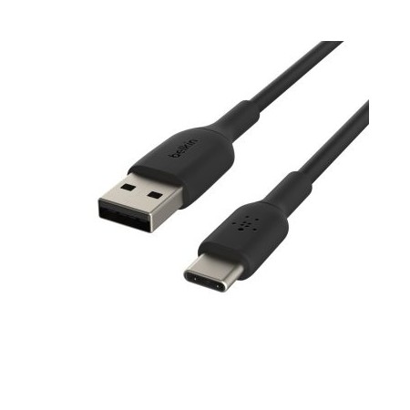 CABLE USB-A A USB-C 2M BELKIN CAB001BT2MBK BOOS CHARGE™ 2m COLOR NEGRO