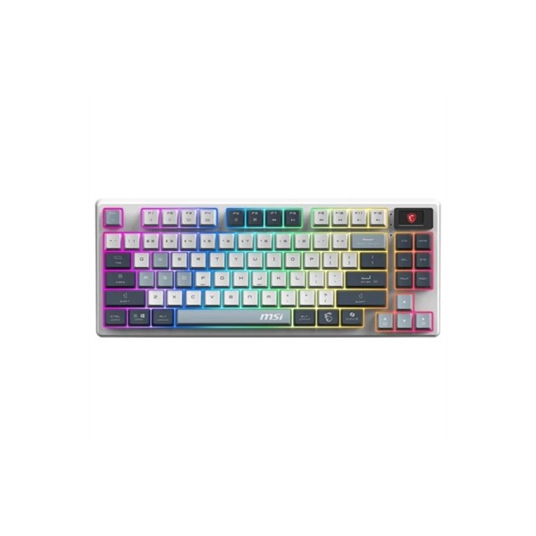 Teclado gaming msi forge gk600 gris