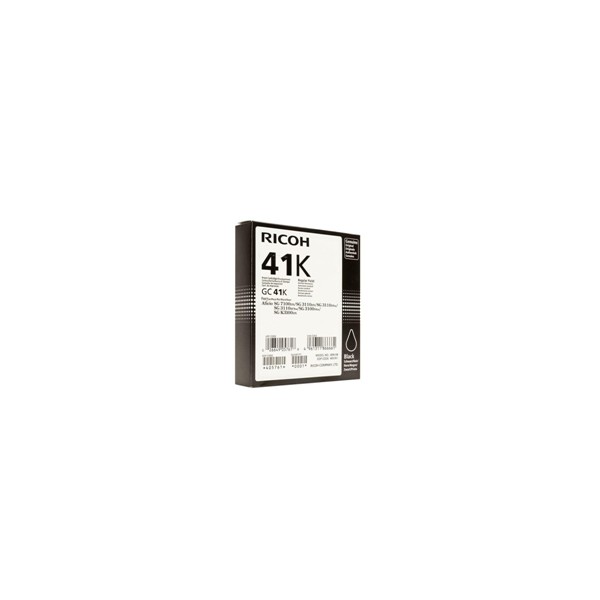 Cartucho gel ricoh gc - 41k negro (2500 pag)
