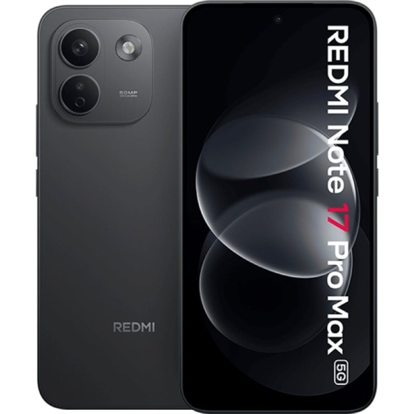 Smartphone Xiaomi Redmi Note 17 Pro Max 8GB/ 512GB/ 6.83″/ 5G/ Negro