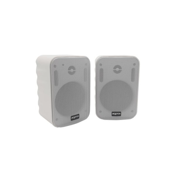 ALTAVOCES 2.0 BLUETOOTH AUTOAMPLIFICADOS APPROX TWS 20W POR CANAL BT 4.1 CON SOPORTE PARA COLGAR ESP