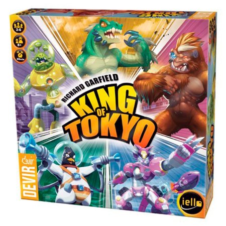 Juego de mesa devir king of tokyo pegi 8