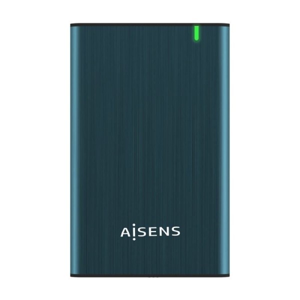 Caja Externa para Disco Duro de 2.5″ Aisens ASE-2525PB/ USB 3.0/ Sin tornillos