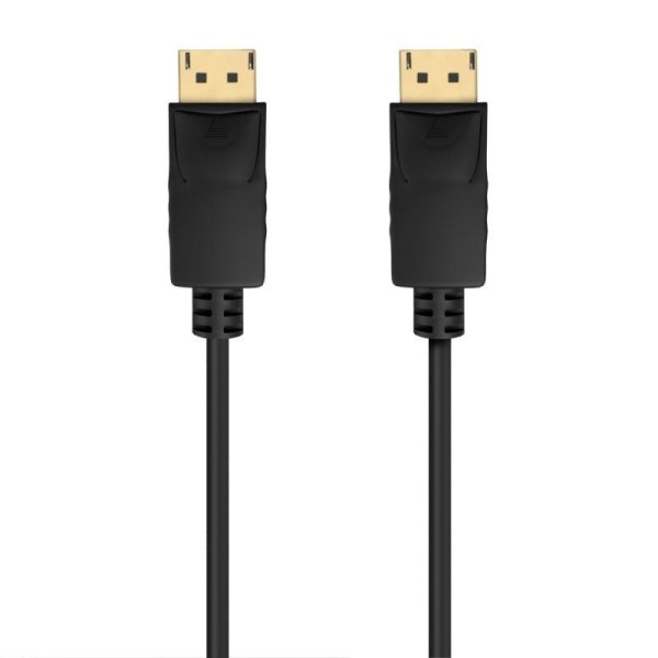 Cable DisplayPort 1.2 CCS 4K Aisens A124-0737/ DisplayPort Macho - DisplayPort Macho/ Hasta 5W/ 2300Mbps/ 50cm/ Negro