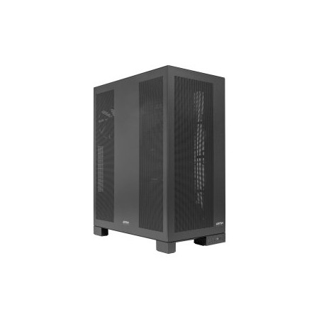 CAJA E-ATX ABYSM AI PRO 100 WORKSTATION NEGRA 9xSLOTS 6xSSD 2xHDD 2xUSB 3.0 1xUSB-C COLOR NEGR