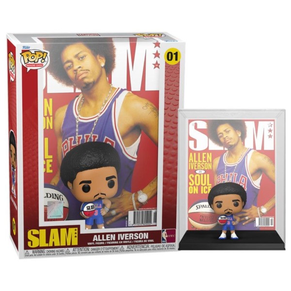 Funko pop magazine covers deportes nba slam allen iverson 59349