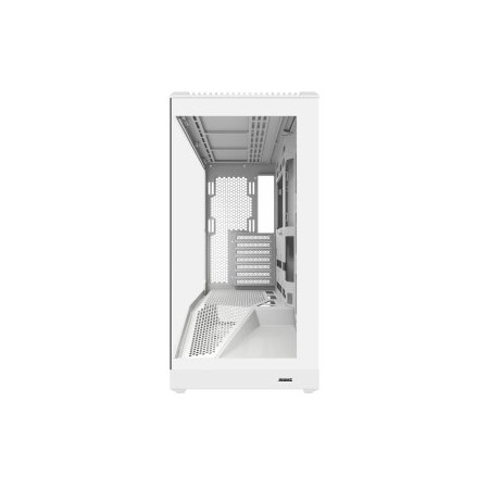 CAJA ATX ABYSM ARIAN FRAME A400 WHITE 1x3.5″ 1x2.5″ USB-C GPU MAX 420mm