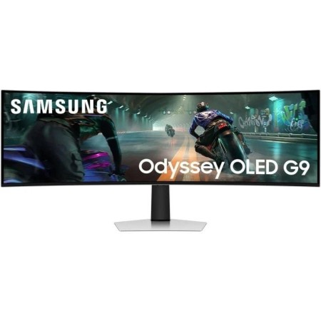 Monitor Ultrapanorámico Curvo Gaming Samsung Odyssey OLED G9 G91SD S49DG910SU 49″/ Dual QHD/ Multimedia/ 0.03ms/ 144Hz/ OLED/ Re