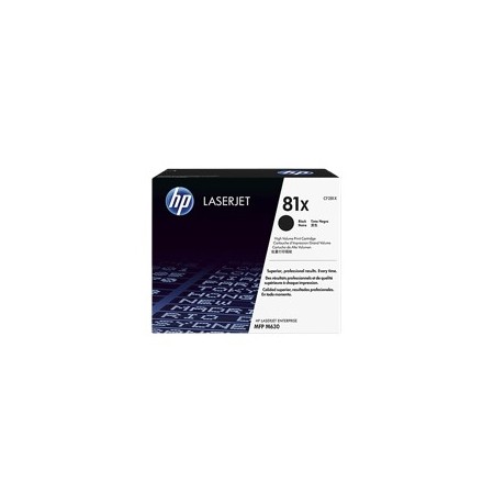 Toner hp cf281x negro nº 81x 25000pag