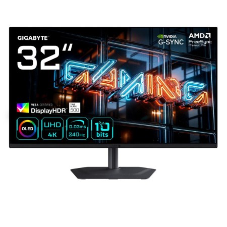 Monitor gaming gigabyte mo32u24 31.5 pulgadas 4k uhd 240hz