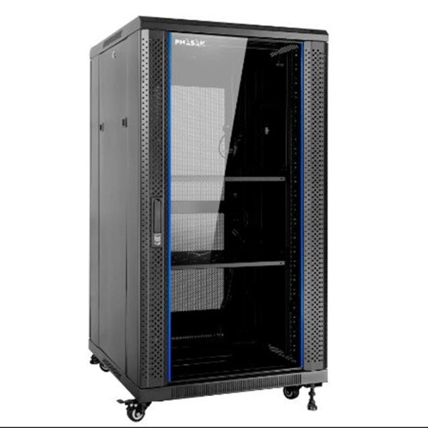Armario rack de suelo 19 pulgadas phasak pro 22u 600x600 pho 6622