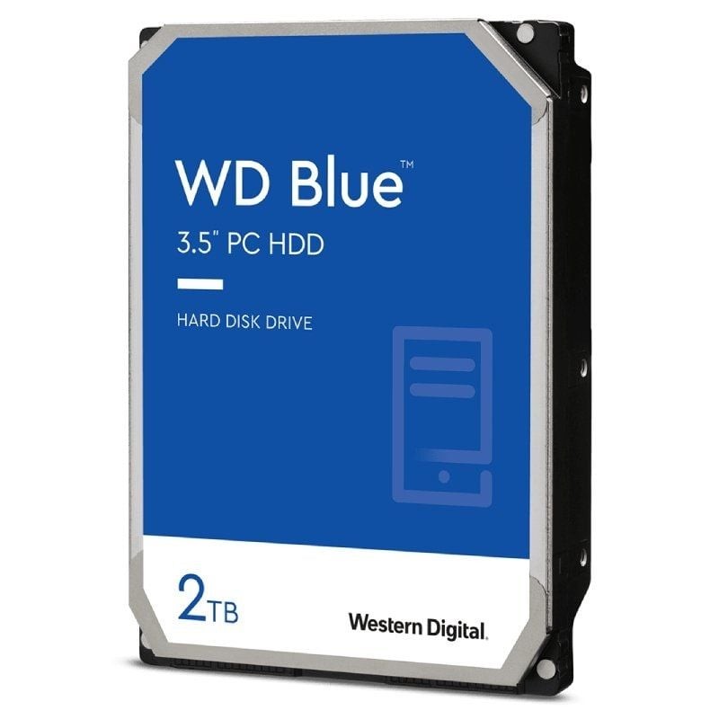 Disco Duro Western Digital WD Blue PC Desktop 2TB/ 3.5″/ SATA III/ 256MB