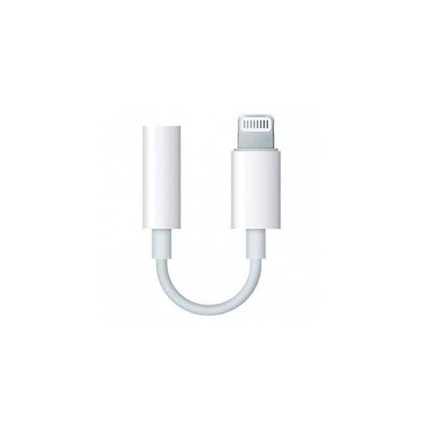 Adaptador apple lightning a jack 3.5mm macho - hembra