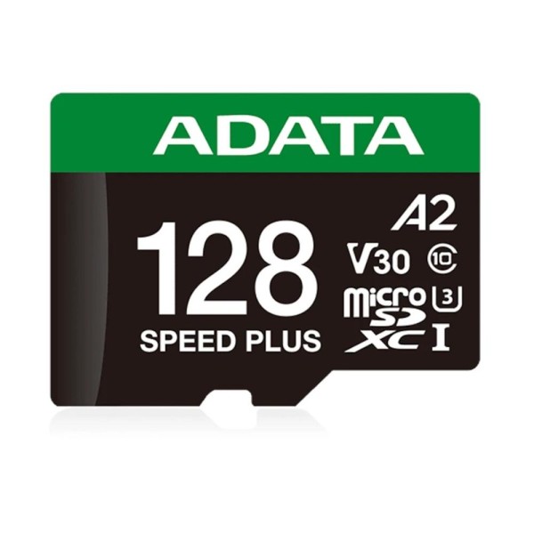 Tarjeta memoria micro sd adata speed plus 128gb cl10
