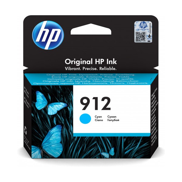 HP 912 CARTUCHO DE TINTA CIAN HP912 (3YL77AE)