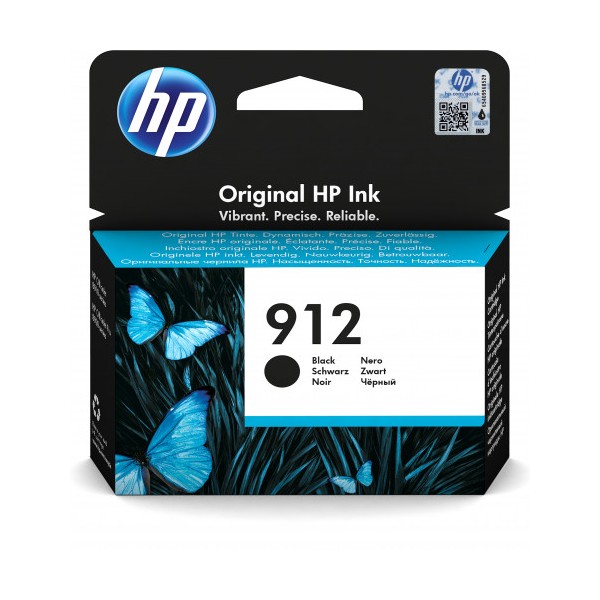 HP 912 CARTUCHO DE TINTA HP912 NEGRO (3YL80AE)