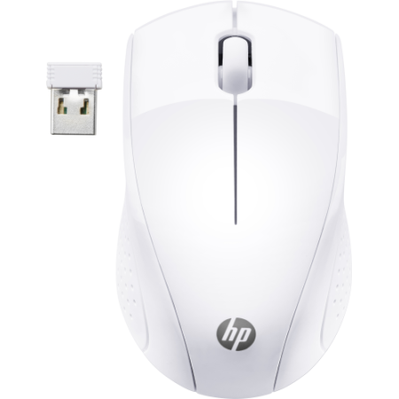 HP Ratón inalámbrico 220 (Blanco Nieve)