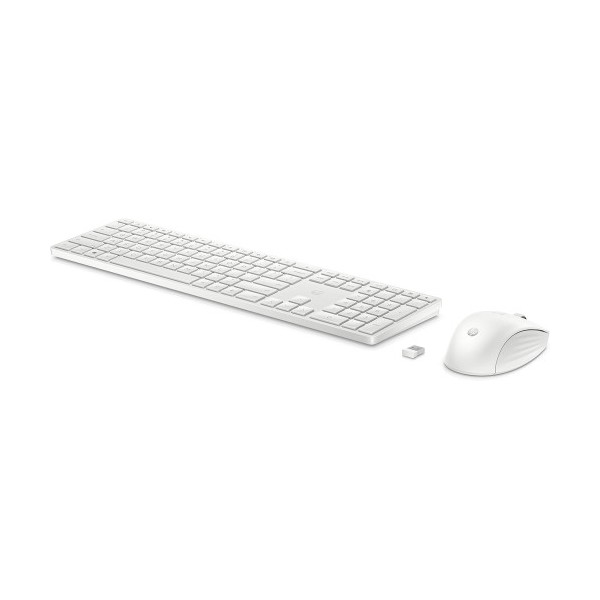 HP Combo de teclado y ratón inalámbricos 650, blanco
