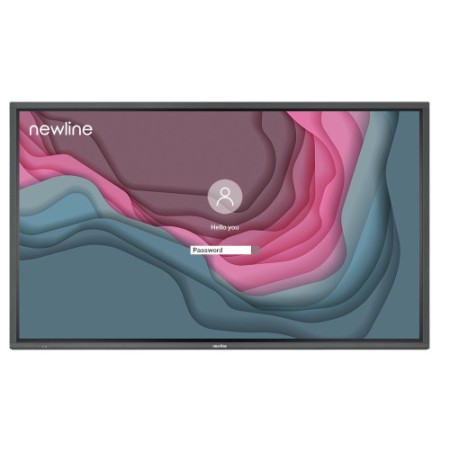 NEWLINE NAOS IP+ TT-8621IP - MONITOR TACTIL 86″ CAPAC., 20 PTOS., 4K , 178º ANG. VISION, NO ANDROID IDEAL ENTORNOS MAX. SEG., OP