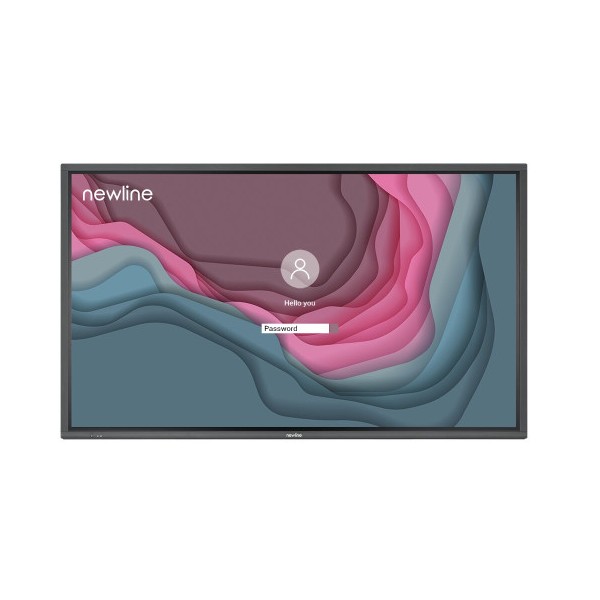 NEWLINE NAOS IP+ TT-8621IP - MONITOR TACTIL 86″ CAPAC., 20 PTOS., 4K , 178º ANG. VISION, NO ANDROID IDEAL ENTORNOS MAX. SEG., OP