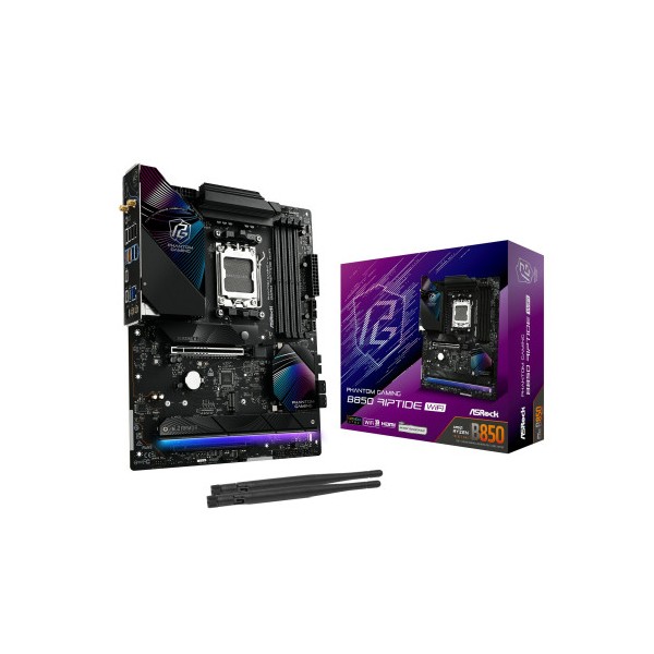 PLACA ASROCK B850 RIPTIDE WIFI,AMD,AM5,B850,USB20G,WIFI7,ATX