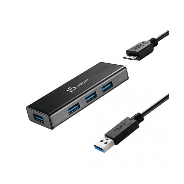 J5CREATE JUH340 MINI HUB USB 3.0 4 PUERTOS