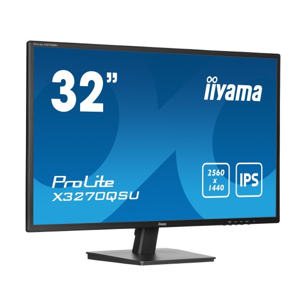 MONITOR IIYAMA 32″, PANEL IPS 1HDMI, 1DP, 3X3.2, 100HZ, ALTAVOCES, SALIDA PARA AURICULARES,100HZ, 3MS,