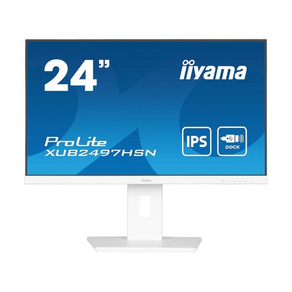 MONITOR IIYAMA 24″ CON PANEL EN TECNOLOGÍA IPS, USB-C DOCK Y RJ45 (LAN)