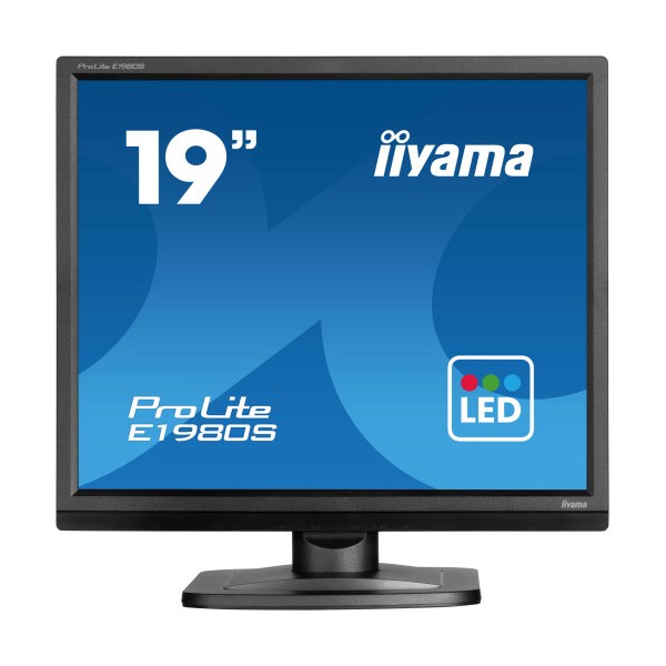 MONITOR IIYAMA 5:4, 48,3CM (19), 1280X1024 PÍXELES, 5MS, LUMINOSIDAD: 250CD, ÁNGULO VISUAL: 170/160° (H/V), CONTRASTE: 1000:1, D