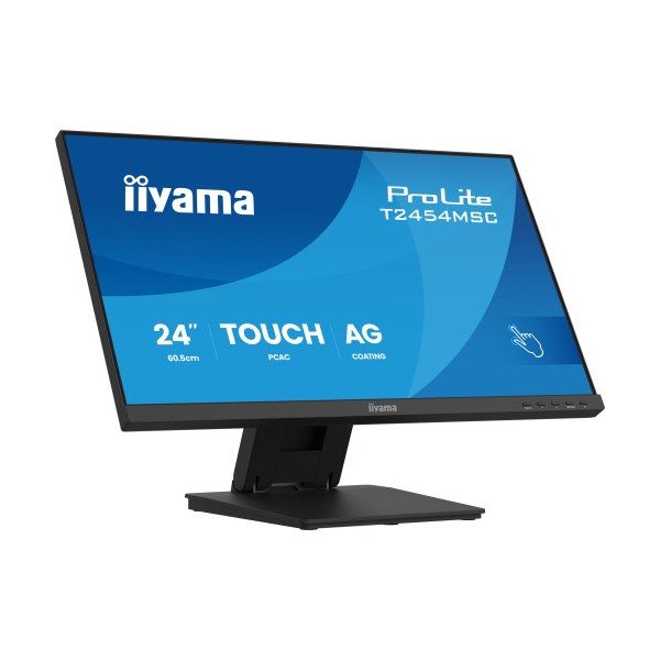 MONITOR IIYAMA PROLITE T2454MSC-B1AG, 60,5 CM (23.8″), 1920 X 1080 PIXELES, FULL HD, LED, 4 MS, NEGRO