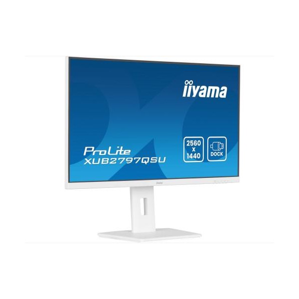 MONITOR IIYAMA PANTALLA PARA PC 68,6 CM (27″) 2560 X 1440 PIXELES QUAD HD LED PANEL IPS AJUSTABLE-WHITE VERSION