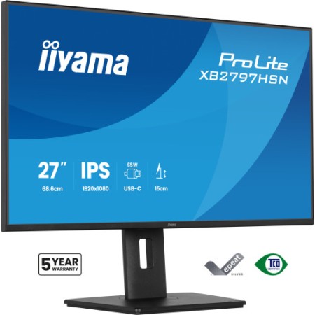MONITOR IIYAMA, 27″, IPS, 4-SIDE SLIM BEZEL 1920X1080 100HZ