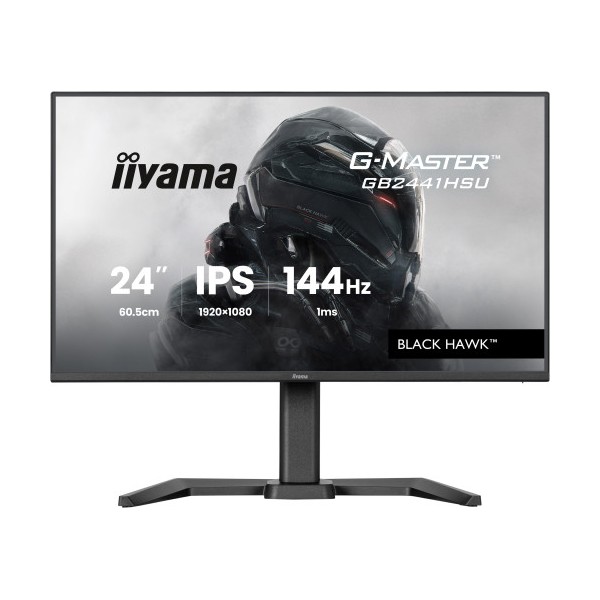 MONITOR IIYAMA 24 PULGADAS RESOLUCIÓN FULL HD (1920X1080), PANEL IPS, 1 MS (MPRT), 100 HZ, BRILLO 250, CONTRASTE 1300:1, HDMI, D