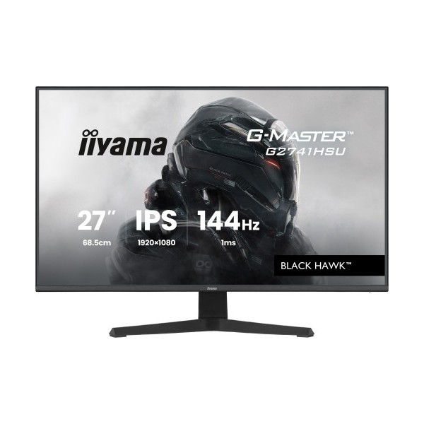 MONITOR IIYAMA 27 PULGADAS RESOLUCION FULL HD (1920X1080), PANEL IPS, 1 MS (MPRT), 75 HZ, BRILLO 250, CONTRASTE 1000:1, HDMI, DI